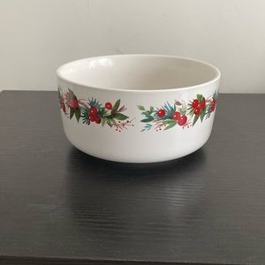 Holiday Snowman Decorative Bowl